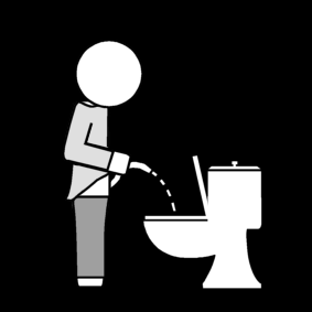 urinate with catheter